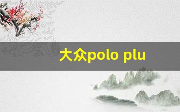 大众polo plus改装图片